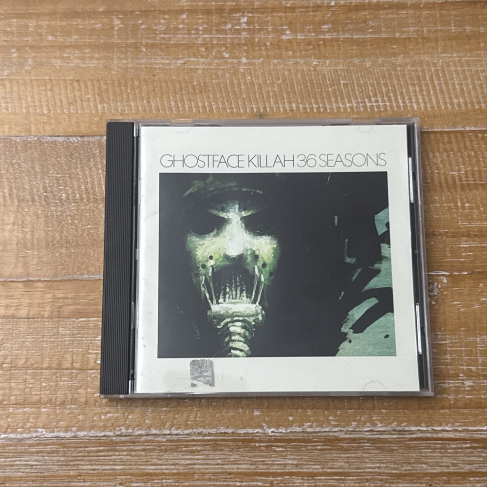 36 Seasons by Ghostface Killah (CD, 2014) Signed Autographed
